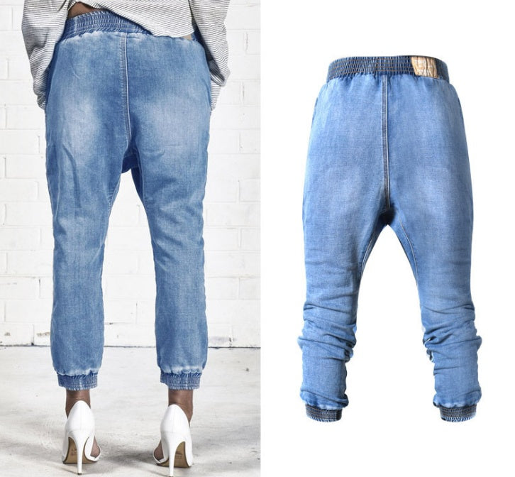 Jeans a vita elastica Donna Casual