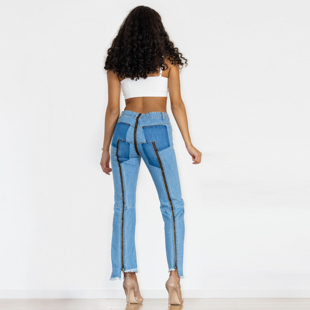 Jeans skinny irregolari